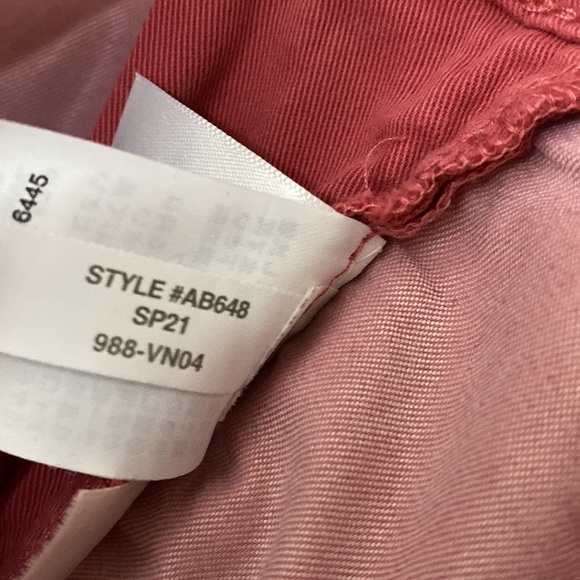 J crew Vintage slim-straight stretch chino pant red pink AB648 - Picture 7 of 10